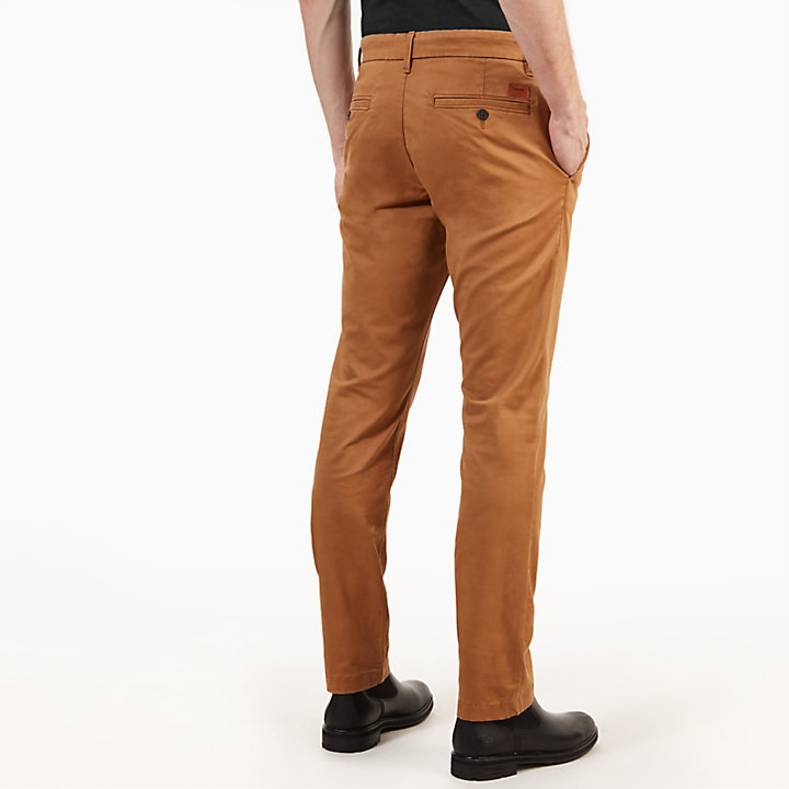 Sargent Lake Twill Chinos for Men in Tan-