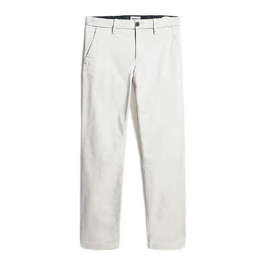 Sargent Lake Twill Chinos for Men in Light Grey | Timberland