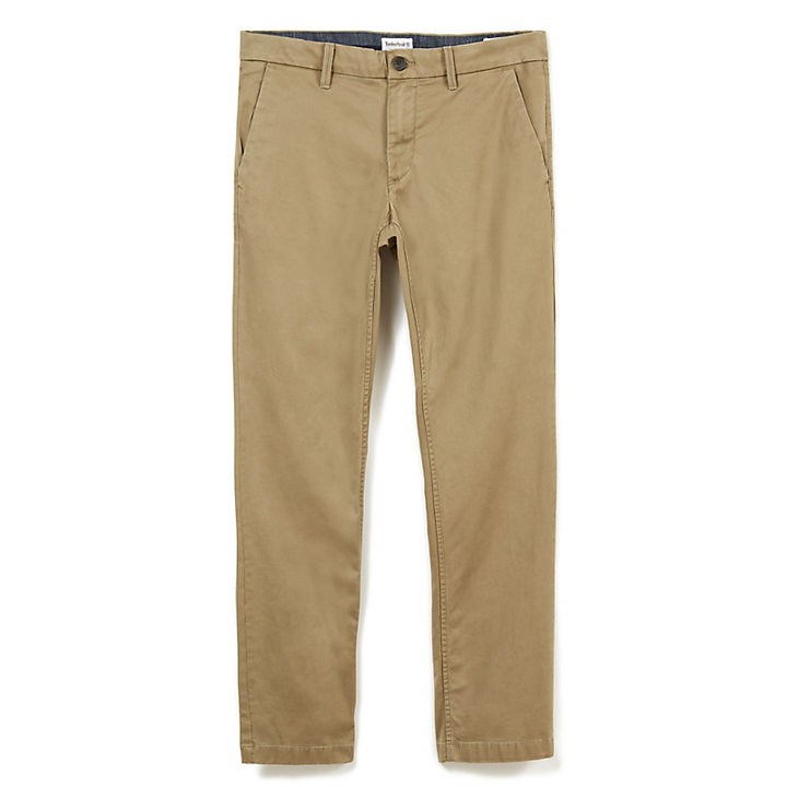 Sargent Lake Twill Chinos for Men in Green-
