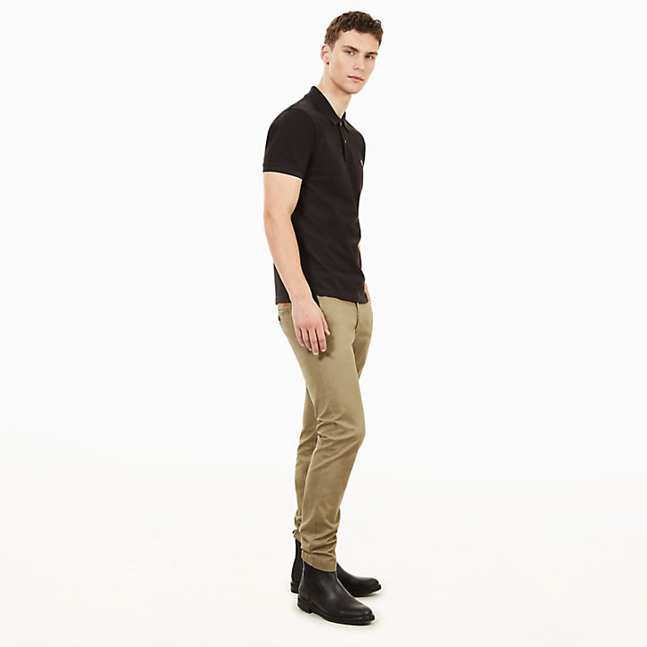 Sargent Lake Twill Chinos for Men in Green-
