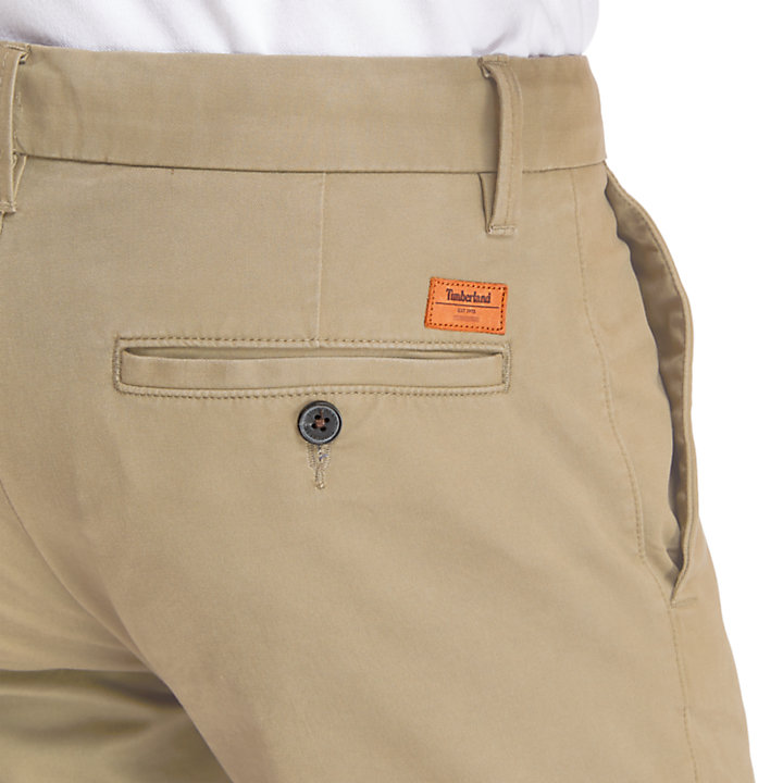 Pantaloni Chino da Uomo Sargent Lake Slim-Fit in beige-