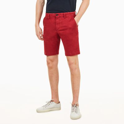 red chino shorts mens