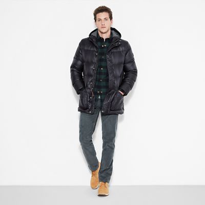 timberland men's goose eye down jacket