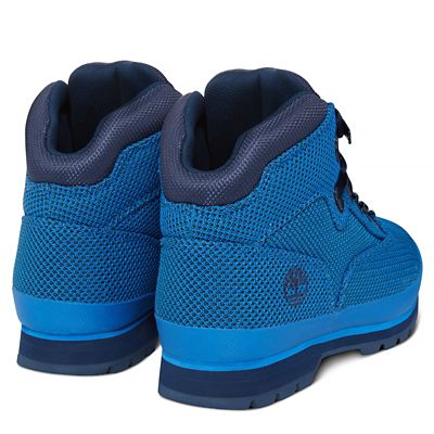 timberland euro hiker boots blue