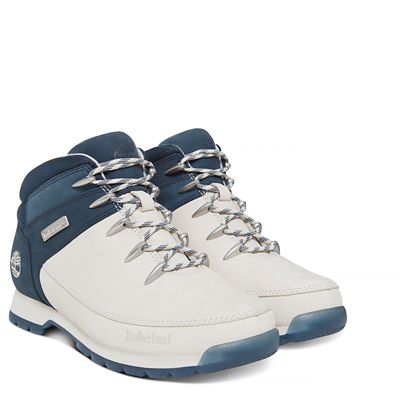 timberland euro sprint hiker white