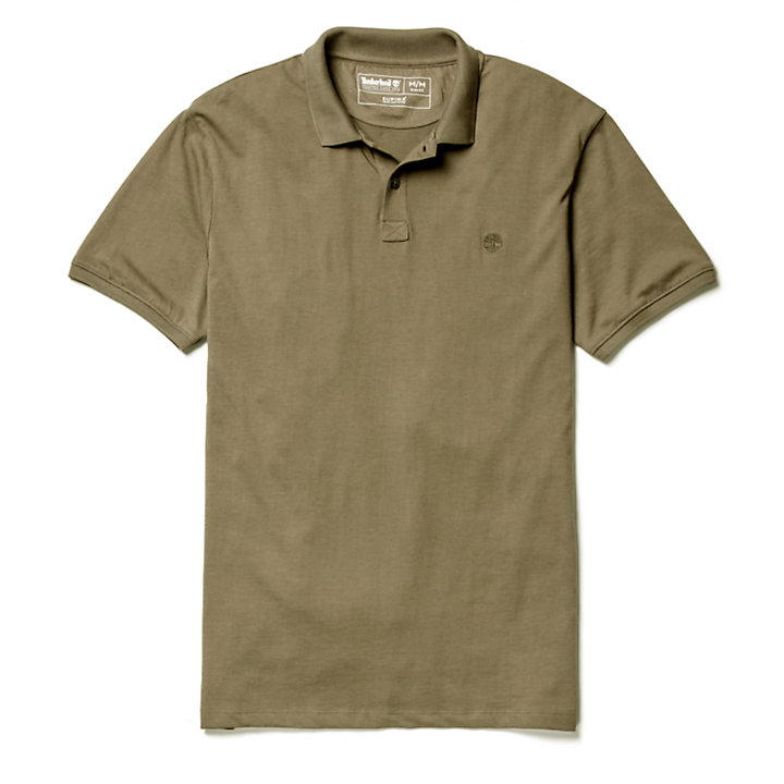 Cocheco River Supima® Cotton Polo Shirt for Men in Green | Timberland