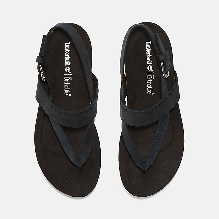 Sandalo Malibu Waves da Donna in colore nero
