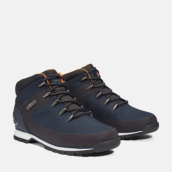Euro Sprint Mid Lace-Up Waterproof Boot for Men in Dark Blue