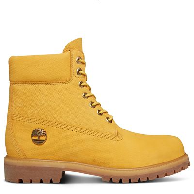 mens yellow timberland boots