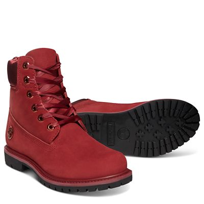 red velvet timberlands