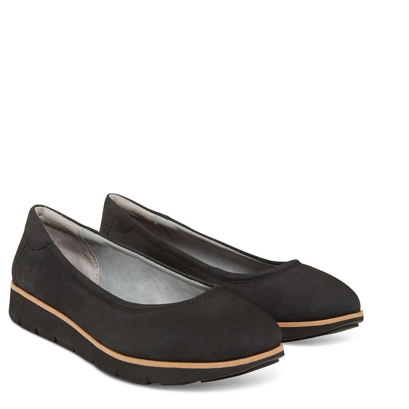 Timberland Womenʼs Florence Air Ballerina Black at £95 | love the brands