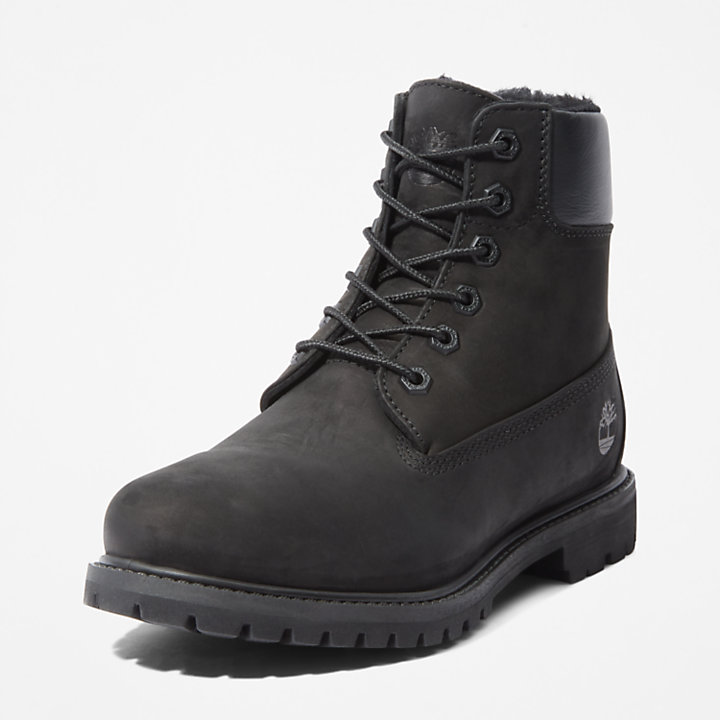 Timberland® Premium 6 Inch Boot voor dames in zwart-