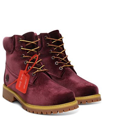 timberland donna bordeaux