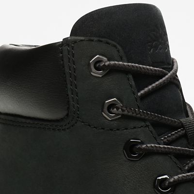 davis square 6 inch boot for juniors in black