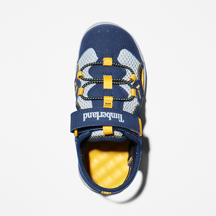 Perkins Row Fisherman Sandal for Youth in Navy | Timberland