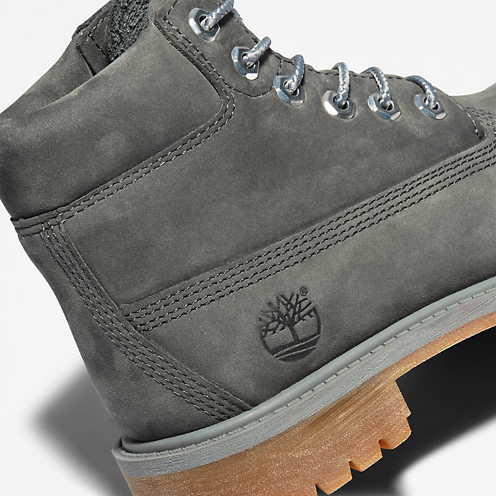 Timberland® Premium 6 Inch Boot for Junior in Dark Grey-
