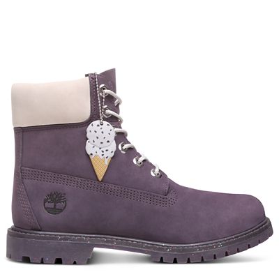 womens purple timberland boots