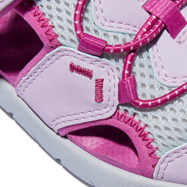 Perkins Row Fisherman Sandal for Youth in Pink-