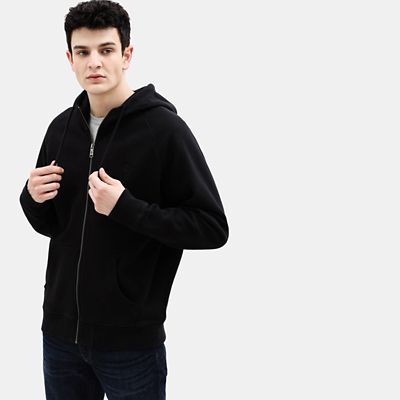 black timberland hoodie
