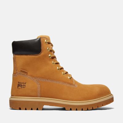 Timberland PRO® Iconic Waterproof Alloy Safety-Toe Work Boot for Men in Yellow | Timberland
