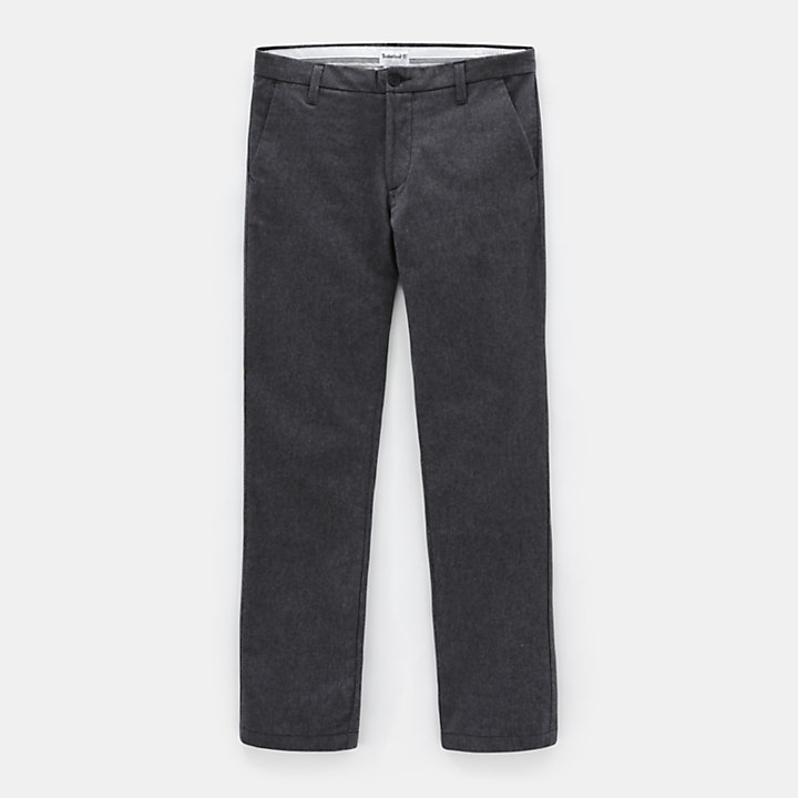Pantaloni Chino da Uomo Squam Lake in colore nero-