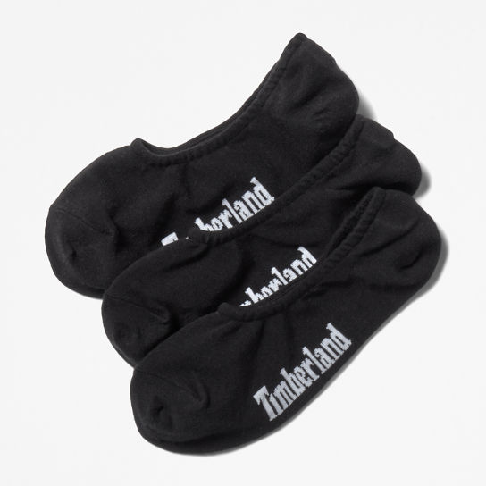 Three Pair Stratham Sock Liners for Men in Black | Timberland
