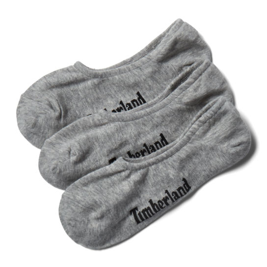 Three Pair Stratham Sock Liners for Men in Grey | Timberland