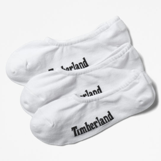 Stratham 3-Pack Liner Socks for Men in White | Timberland