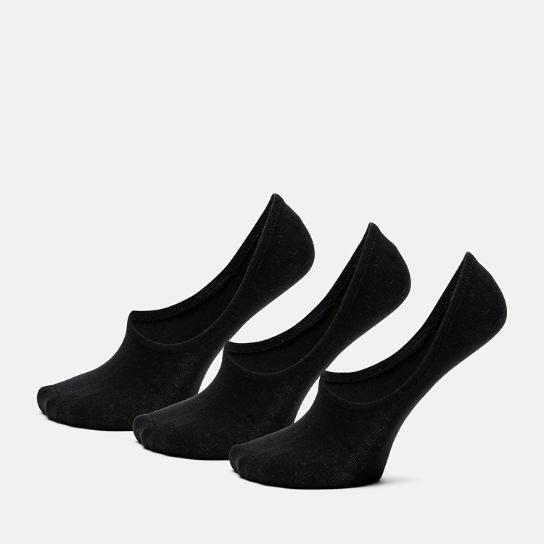 3-pack Stratham Core sneakersokken voor dames in zwart | Timberland