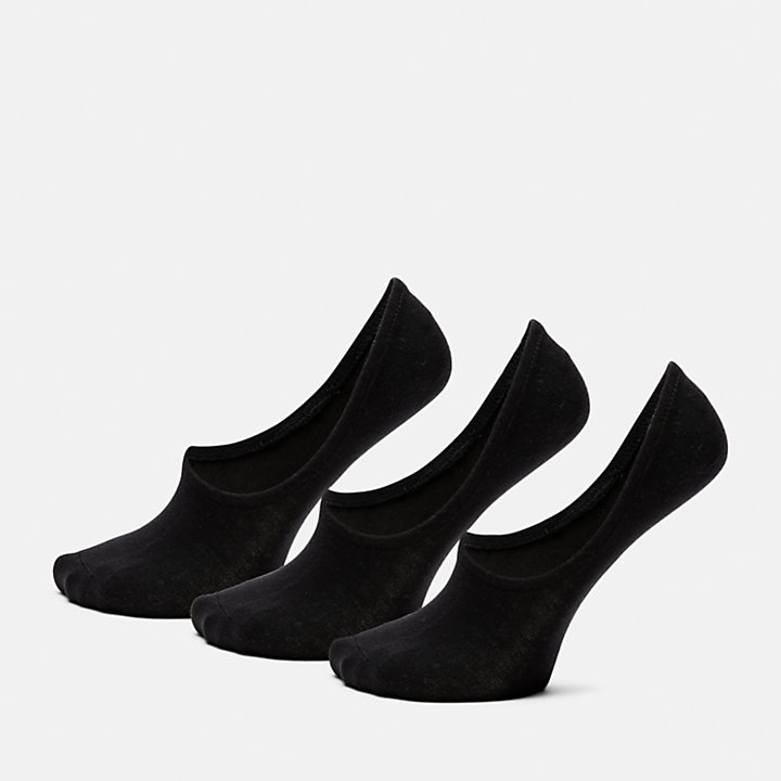 3 paires de socquettes Stratham pour femme en noir-