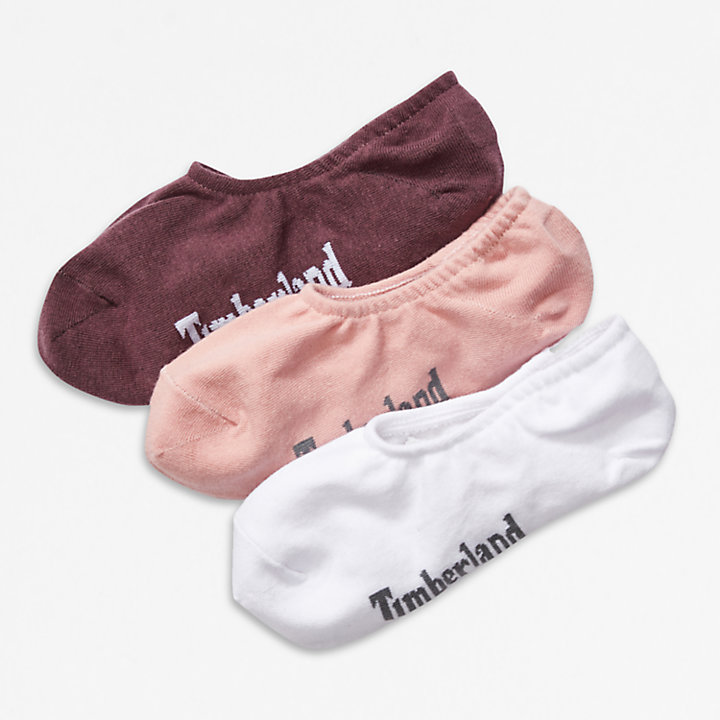 Stratham Liner Socken im 3er-Pack für Damen in Pink-