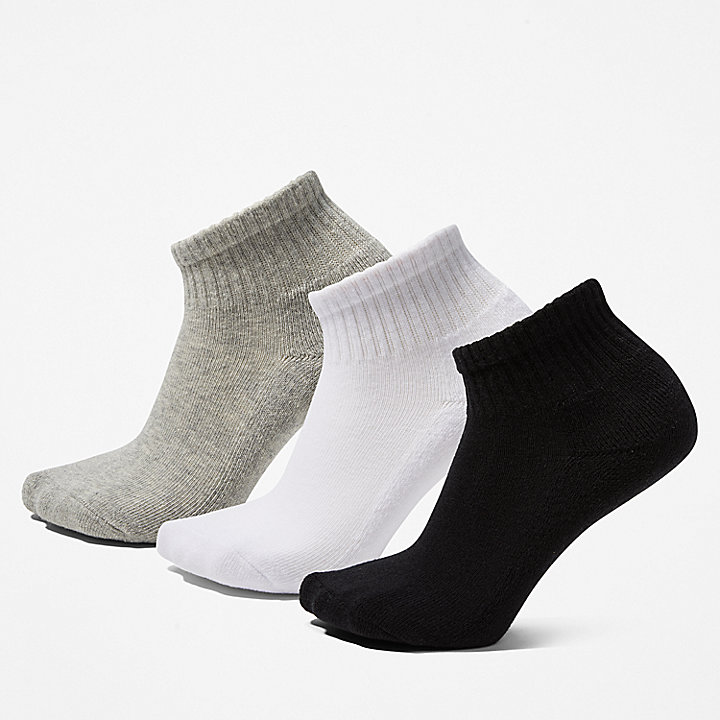 3-Pack Stratham Core Anklet Socks for Women in Multicoloured