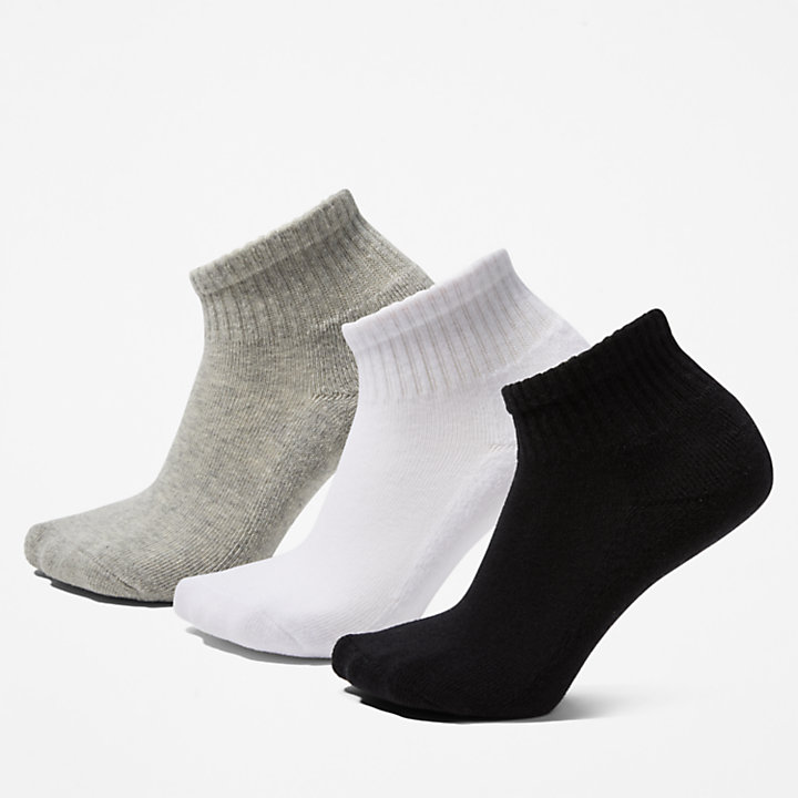 3-Pack Stratham Core Anklet Socks for Women in Multicoloured-