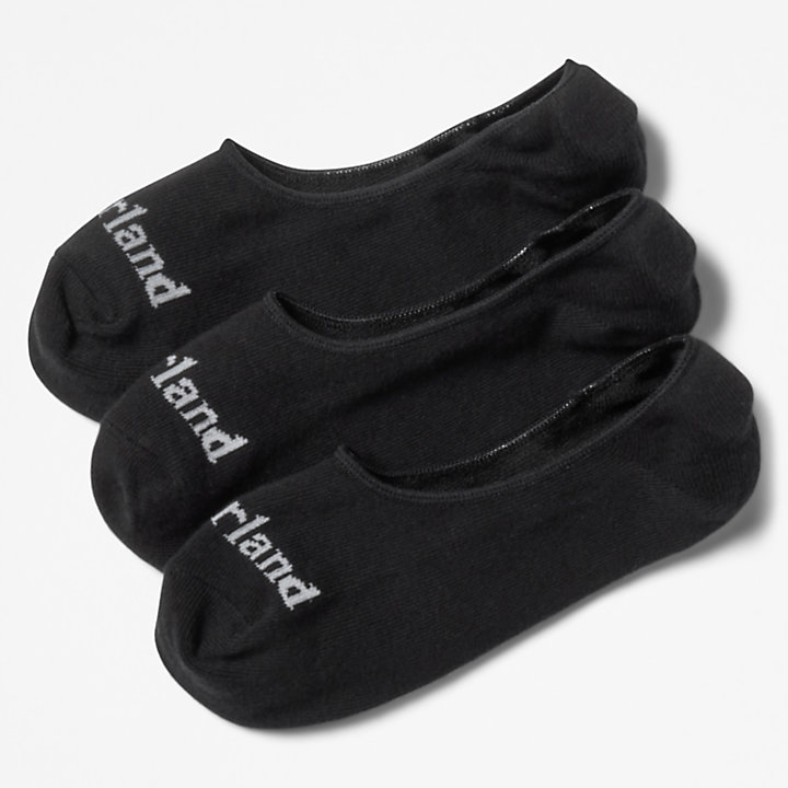 3-pack Stratham Core sneakersokken voor heren in zwart-