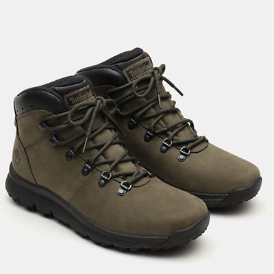 World Hiker Leather Hiking Boot for Men 