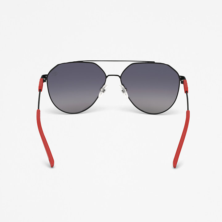 Timberland® Marcolin Aviator Sunglasses in Black-