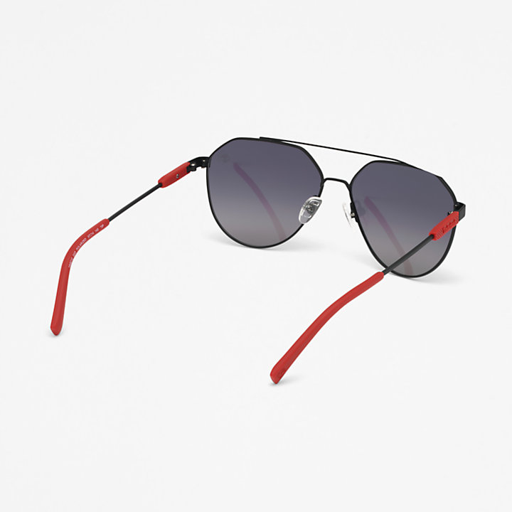 Timberland® Marcolin Aviator Sunglasses in Black-