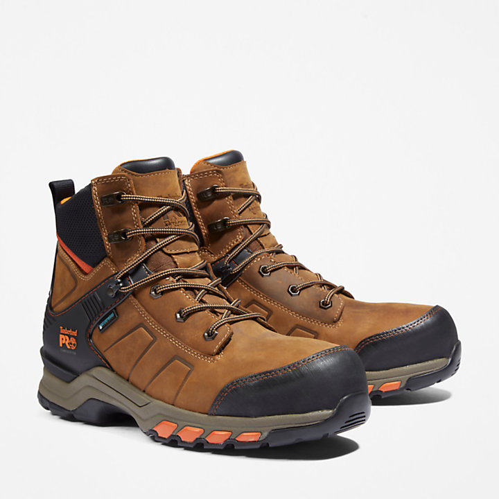 Timberland PRO® Hypercharge 6 Composite Toe Work Boot for Men in Brown | Timberland