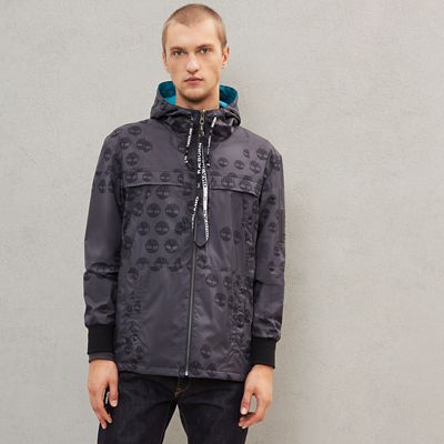 grey timberland jacket