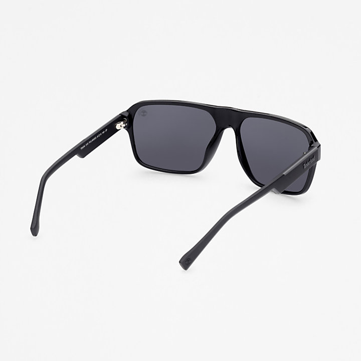 Gafas de sol Rectangulares Modernas Marcolin de Timberland® en color negro-