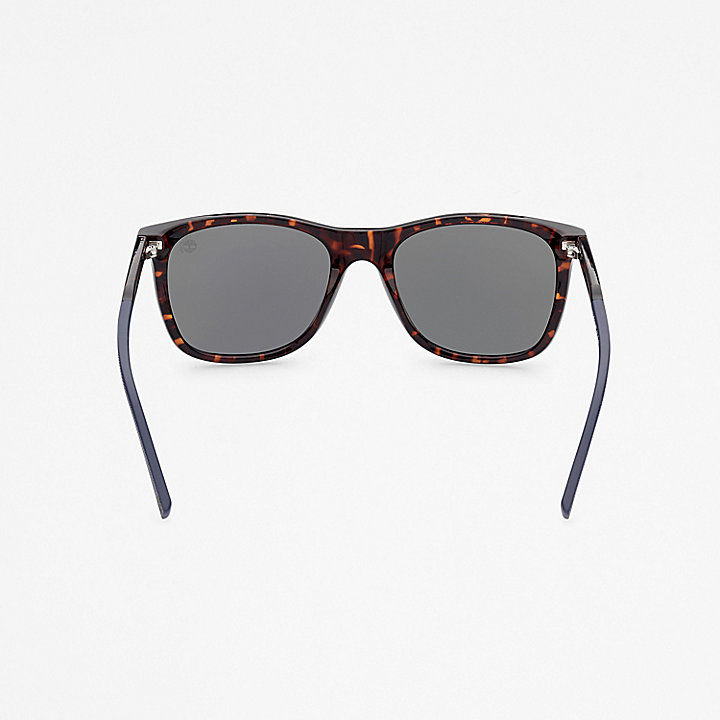 Timberland® gepolariseerde rechthoekige zonnebril in bruin
