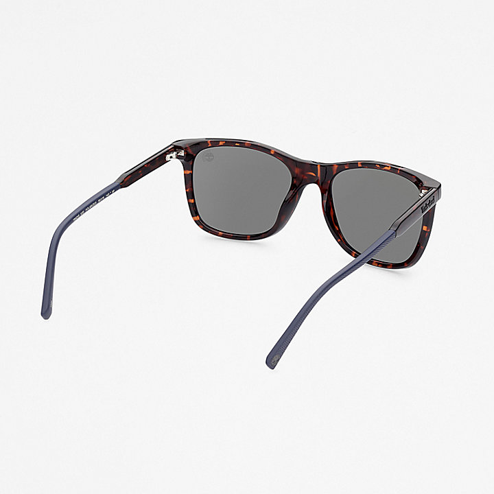 Timberland® Marcolin quadratische Sonnenbrille in Braun