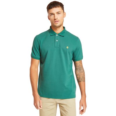 Millers River Polo Shirt for Men in Green | Timberland