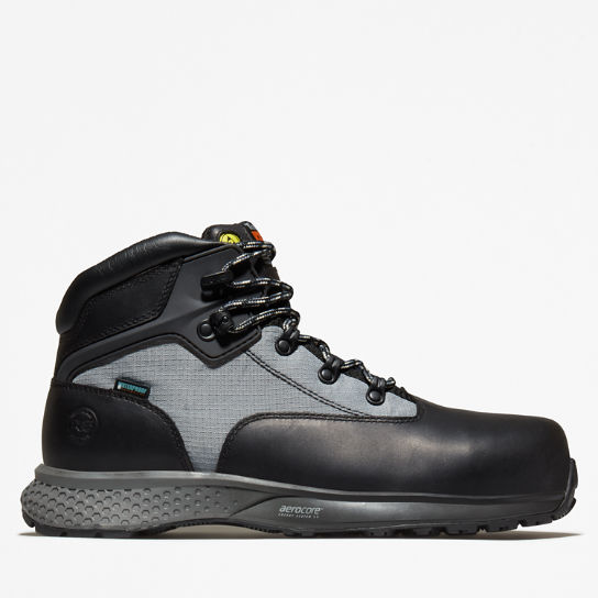 Timberland PRO® Euro Hiker Work Boot for Men in Black | Timberland
