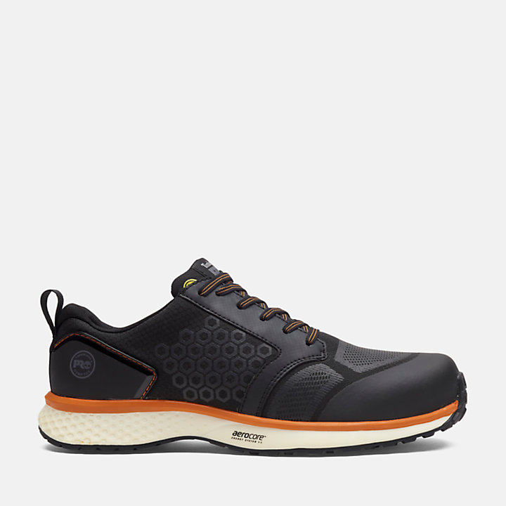 Timberland PRO® Reaxion Work Shoe for Men in Black/Orange | Timberland