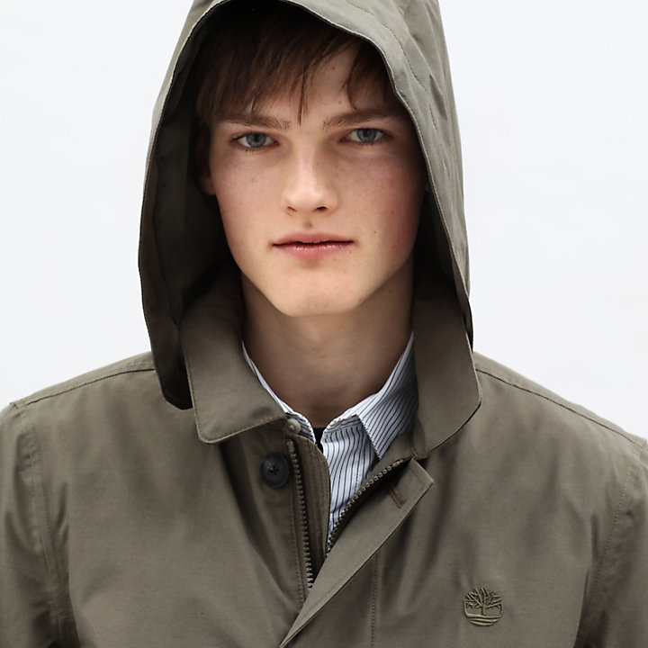Doubletop Mountain 3 in1 Raincoat for Men in Green-