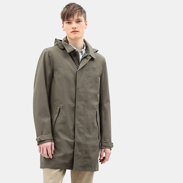 Doubletop Mountain 3 in1 Raincoat for Men in Green-
