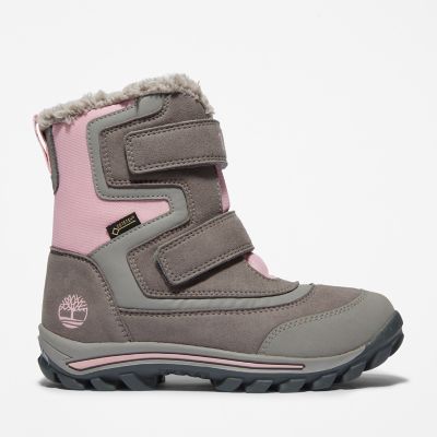 Timberland Chillberg Gore-tex Winter Boot For Youth In Grey Grey Kids, Size 2.5