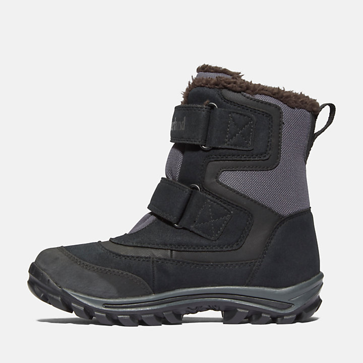 Chillberg 2-Strap GTX Boot for Youth in Black-