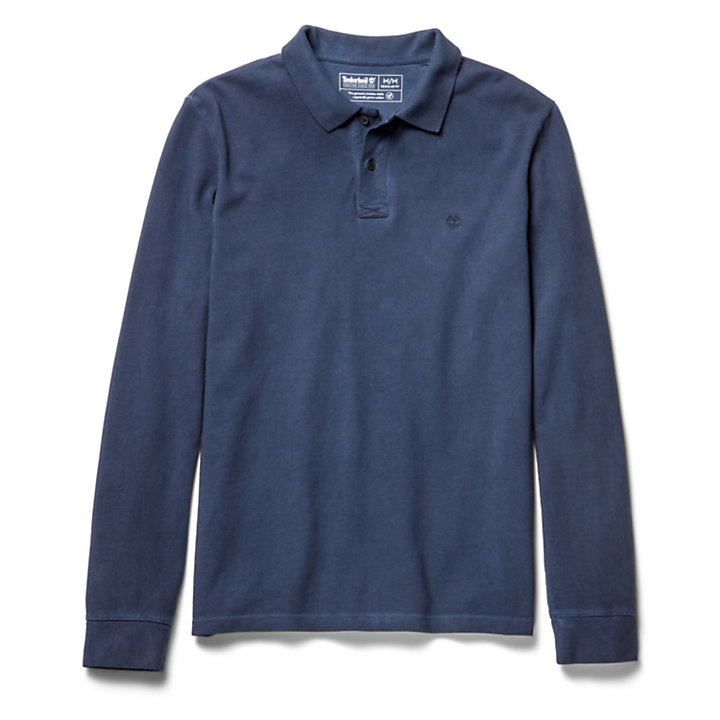Millers River Polo Shirt for Men in Navy-
